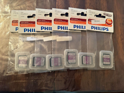 Philips SD Card LFH9004 4GB (Lot of 6)