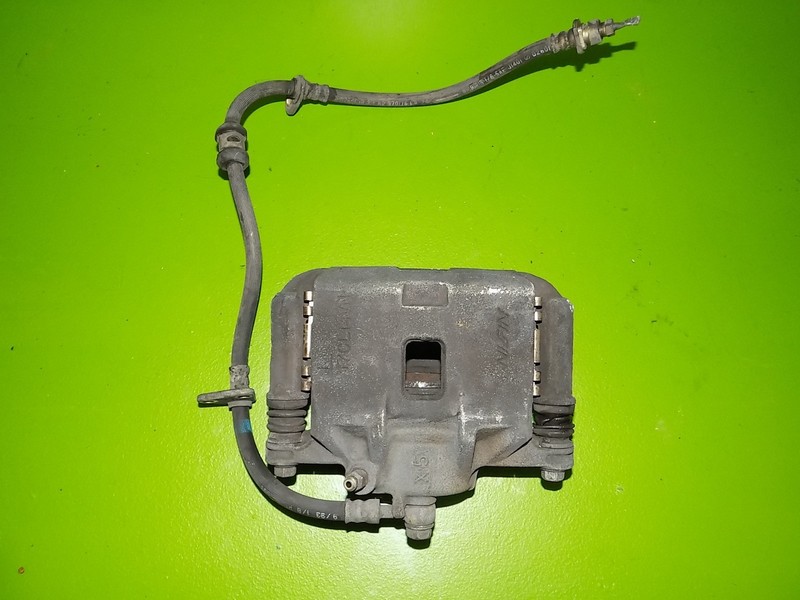 94-01 Integra OEM driver left front brake caliper + line hose tube