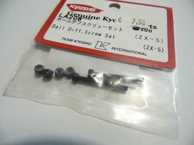 KYOSHO LA208 BAll Diff Screw Set  ZX-5 