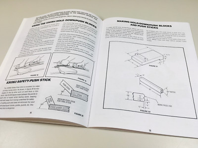 FOLEY BELSAW 804 684 JOINTER PLANER MOLDER OWNERS OPERATORS MANUAL w PARTS VIEWS
