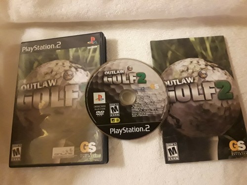 OUTLAW GOLF 2 PS2 PLAYSTATION 2 CIB