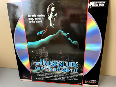 The Understudy: Graveyard Shift II- LaserDisc, 1988, Nice Condition, Rare Horror