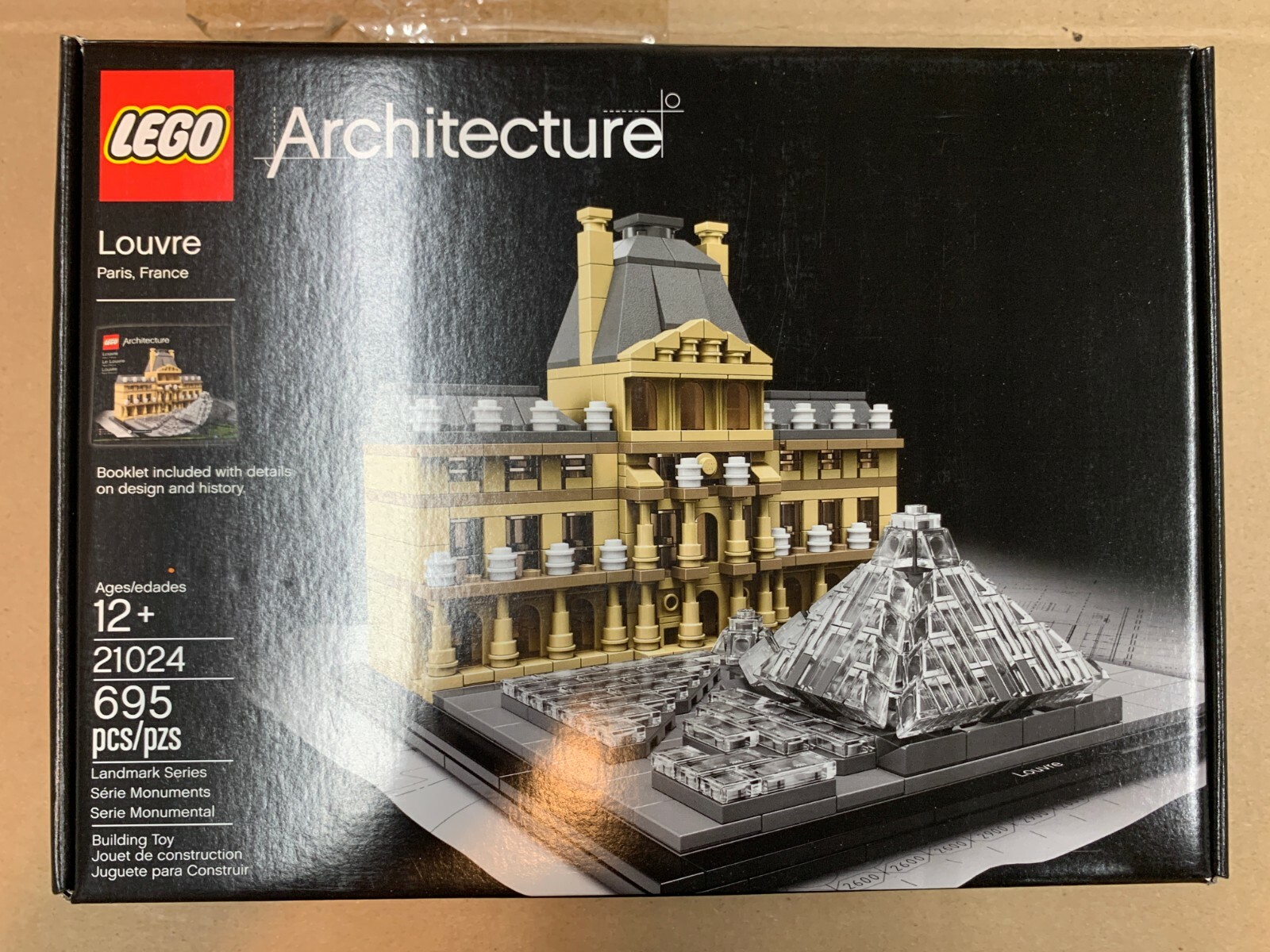 lego architecture louvre