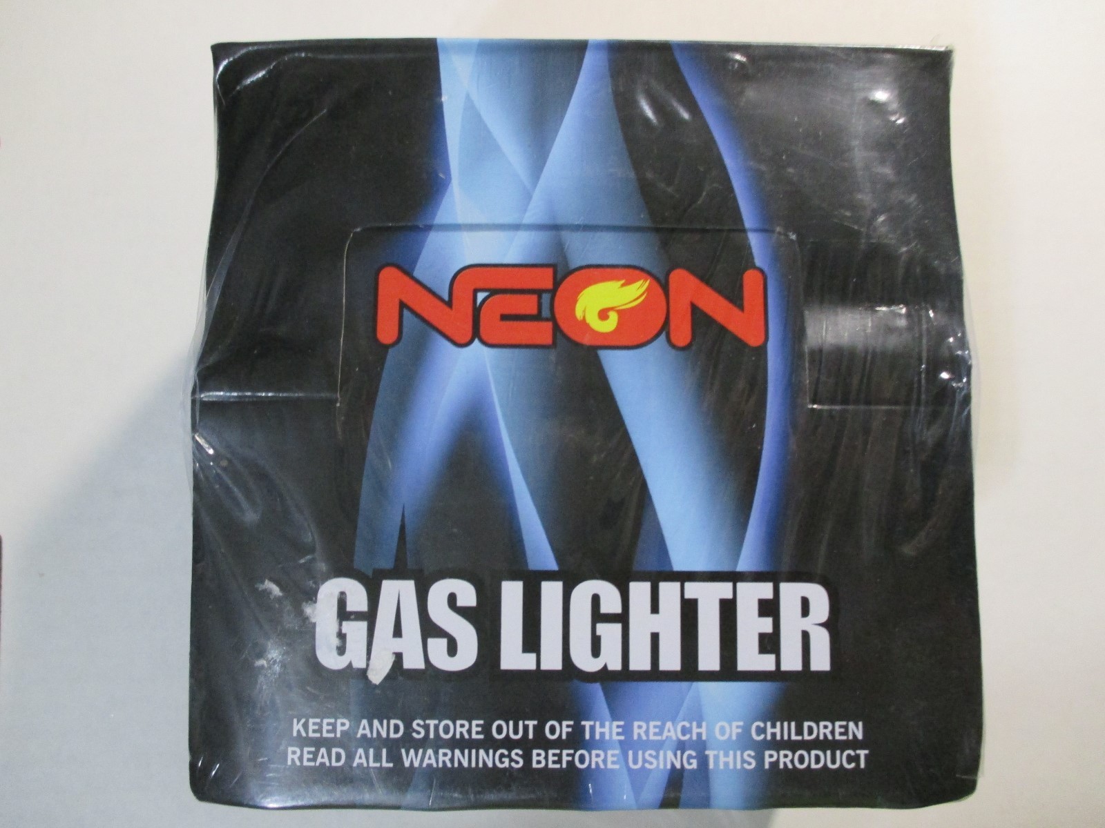 50 Neon Premium Disposable Butane Gas Lighters