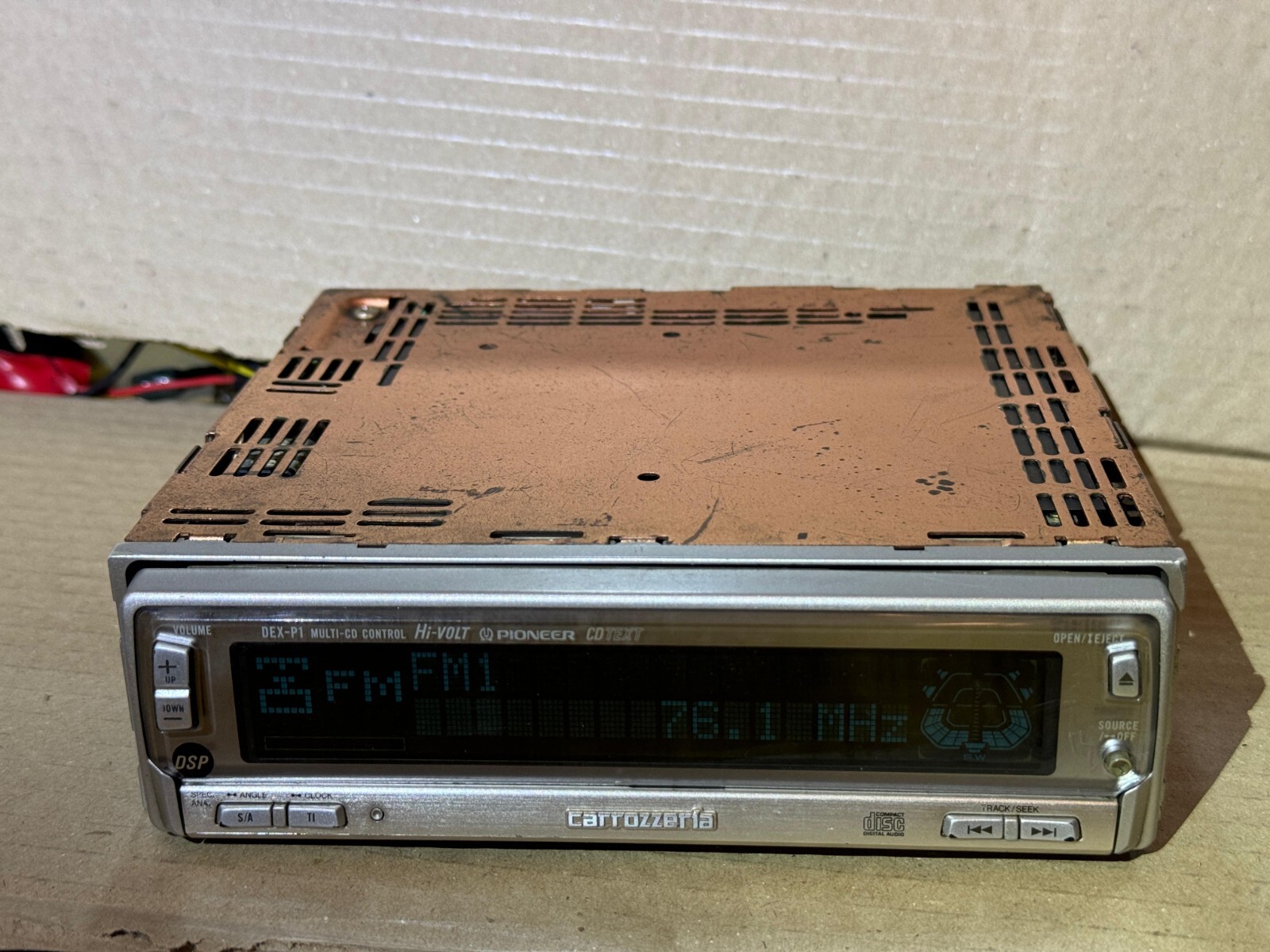 ◇ジャンク品◇カーオーディオ DEX-P1 carrozzeria/カロッツェリア