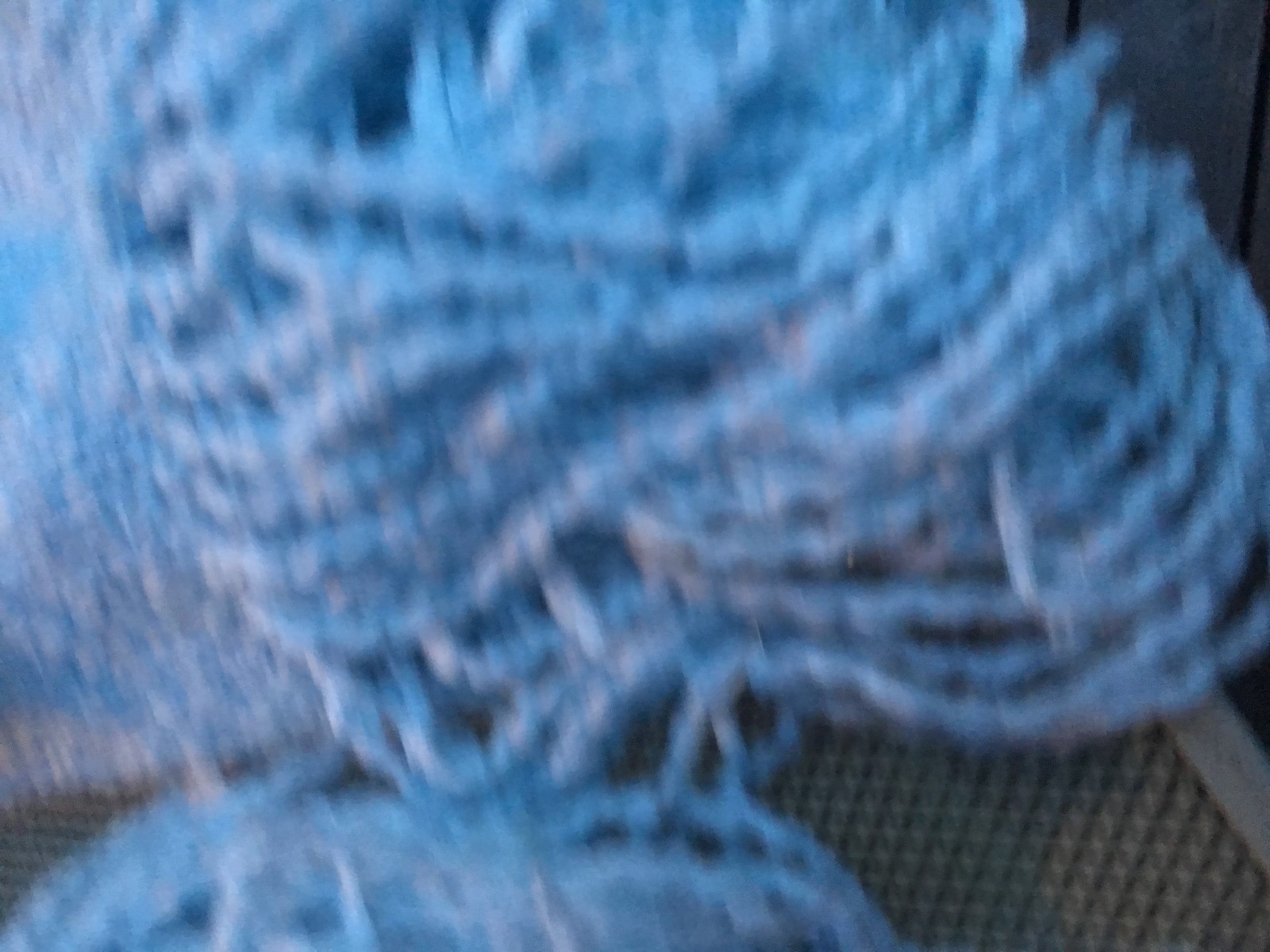 Kennebunk Camelot 2000 Wedgewood light blue throw, Suncook NH