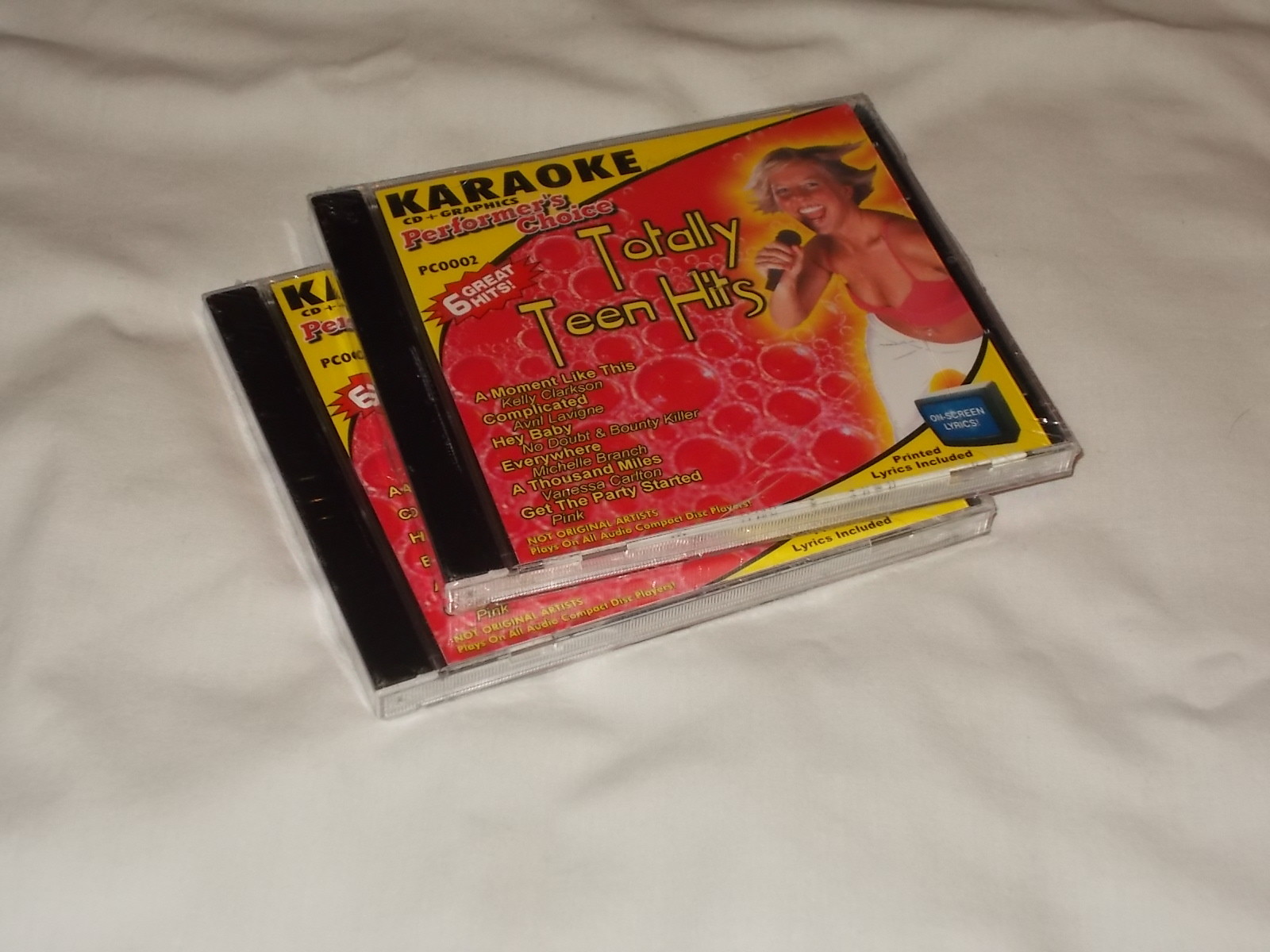 Performer's Choice Totally Teen Hits Lyrics Included #PC0002