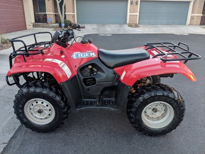2007 Suzuki Eiger 400 4x4 - Only 1512 miles - Nice - No Reserve!