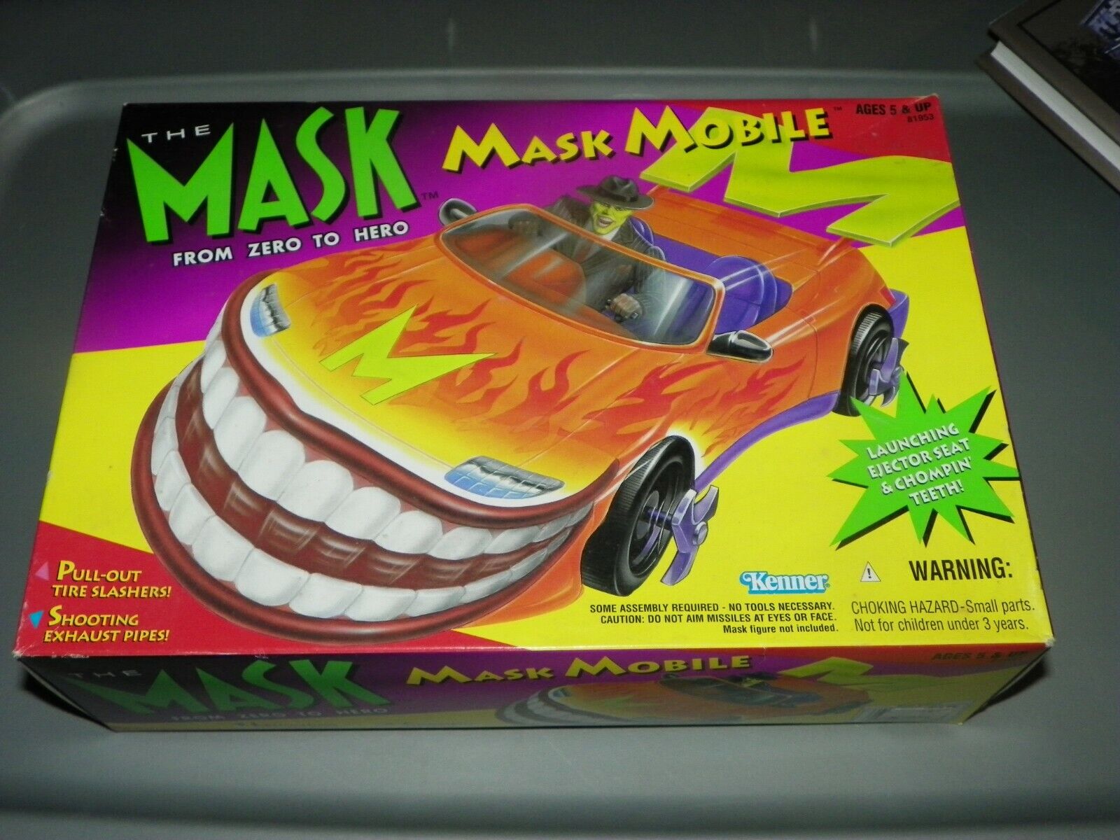 The Mask Jim Carey 1995 Movie Action Figure by Kenner for