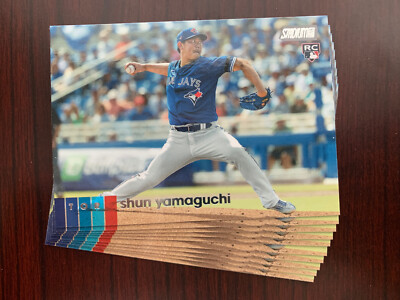 2020 Topps Stadium Club Shun Yamaguchi Rookie Card RC Lot Of (10) Blue Jays #57