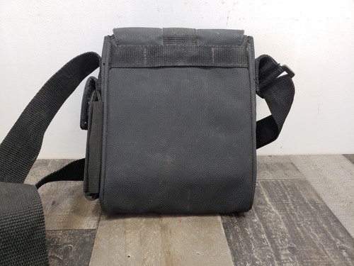 Authentic Nintendo Gameboy Advance SP Bag/Case w/ Shoulder Strap Black Grey