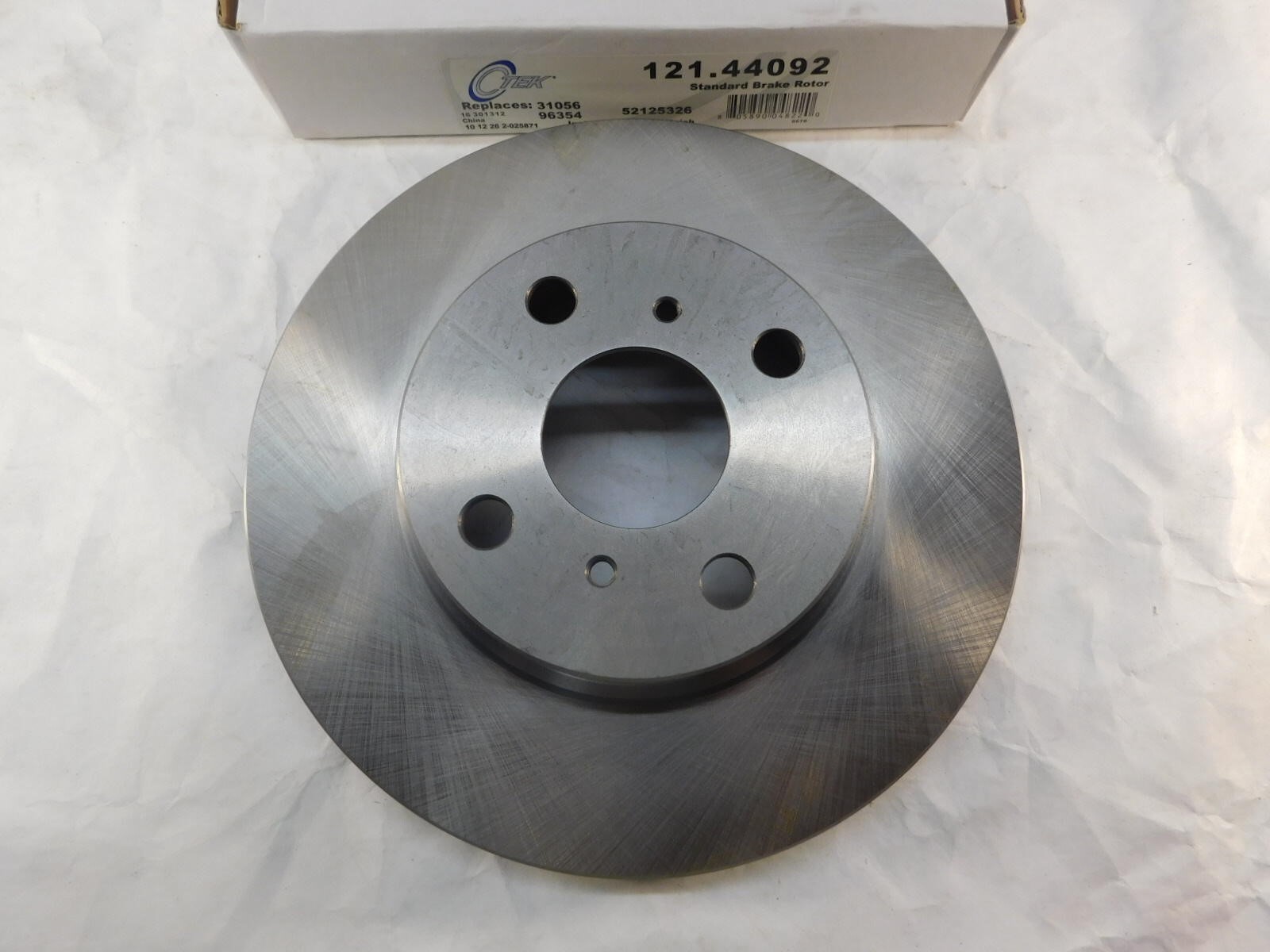 C-TEK by Centric Front Brake Disc 121-44092 for TOYOTA GEO