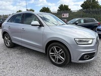 2014 Audi Q3 2.0 TDI S line quattro Euro 5 (s/s) 5dr ESTATE Diesel Manual