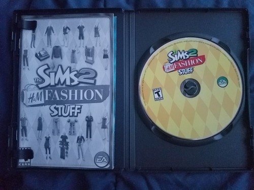 The Sims 2: H&M Fashion Stuff (Windows, PC/CD-ROM, 2007) EA Video Game