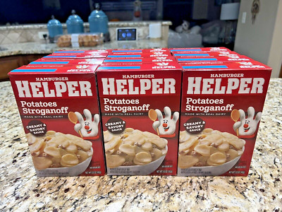 Hamburger Helper Creamy Potatoes Stroganoff, 5.0 Ounces, *12 Boxes* Exp 7/3/25