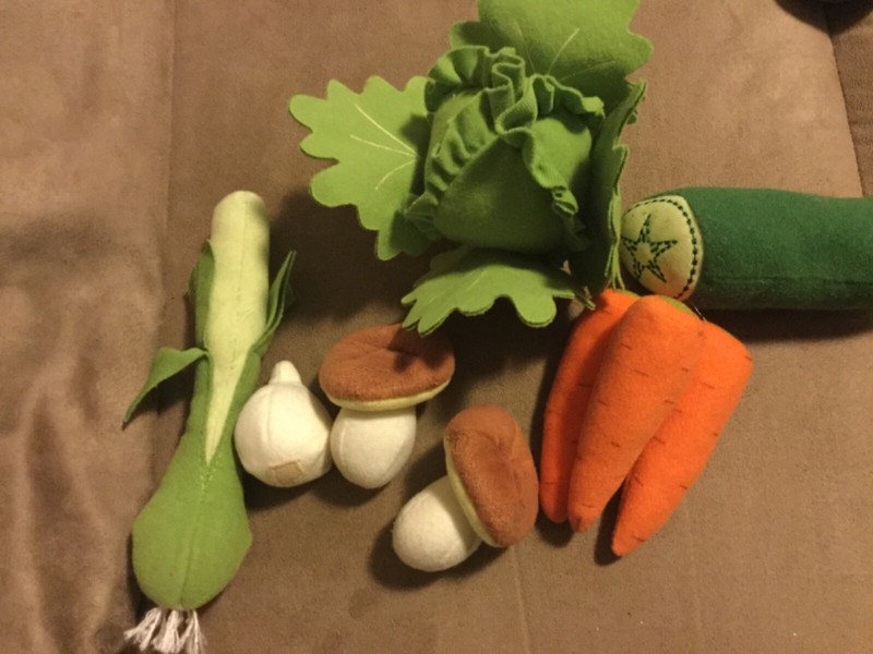 ikea soft food toys
