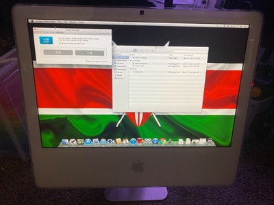 Apple iMac G5 20''  2005 All-In-One Computer Monitor Tested See Description
