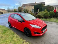 2016 Ford Fiesta 1.0 EcoBoost 140 Zetec S Red 3dr HATCHBACK Petrol Manual