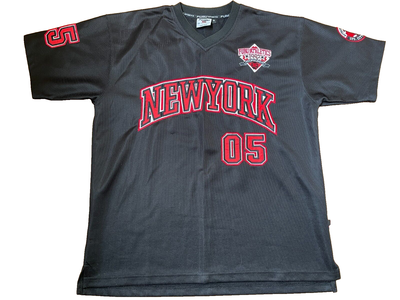 FUBU jersey, City Series, vintage hip hop t-shirt, New York