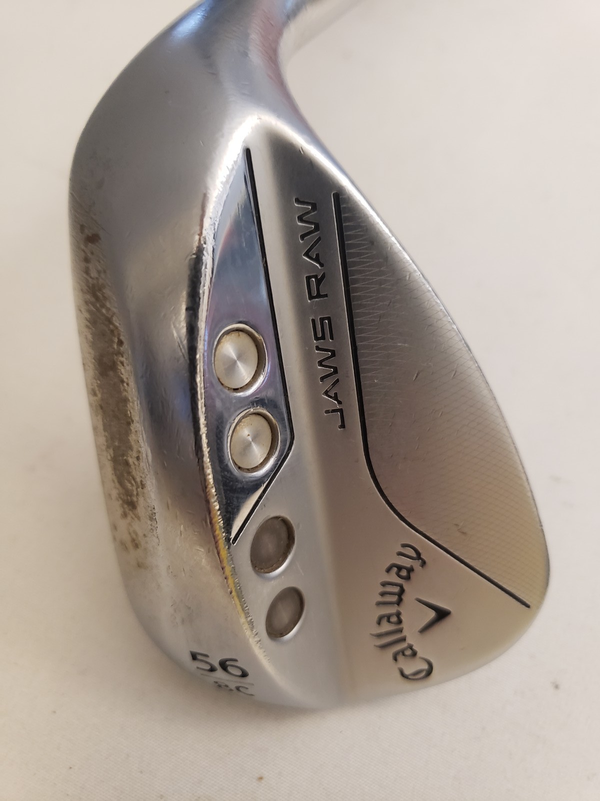 Used Callaway Jaws Raw - Sandwedge 56* - 08* C - FST KBS C-Taper - RH
