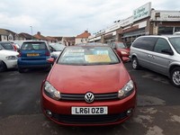 2011 Volkswagen Golf Convertible 1.6 TDI Diesel BlueMotion Tech SE From £5,995 +