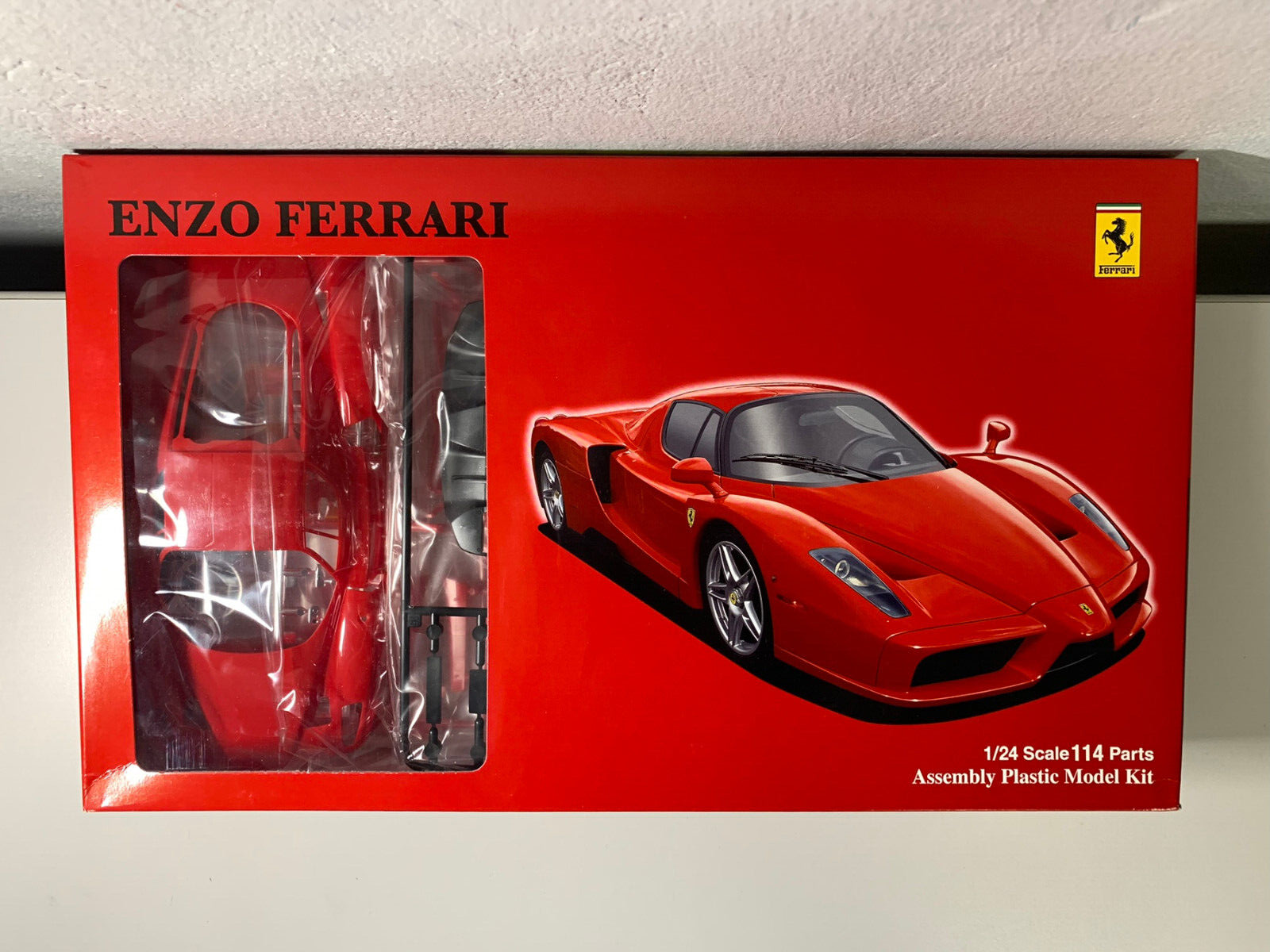 【大幅お値引き‼︎】フェラーリ Enzo Ferrari 1/10スケール ENZO FERRARI 1/10 Diecast Model Unassembled Complete Set
