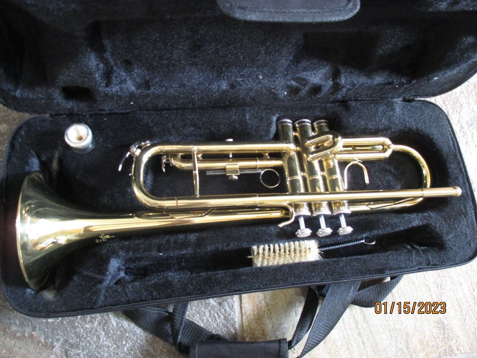 Slade brand TRUMPET with case and mouthpiece | eBay Slade brand TRUMPET with case and mouthpiece | eBay