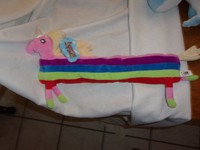 rainbow llamacorn plush