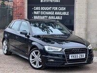 2015 Audi A3 1.6 TDI S line Sportback Euro 6 (s/s) 5dr HATCHBACK Diesel Manual