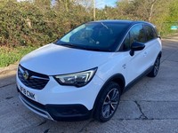 2018 Vauxhall Crossland X 1.6 Turbo D Elite Nav 5dr [Start Stop] White 43k Miles