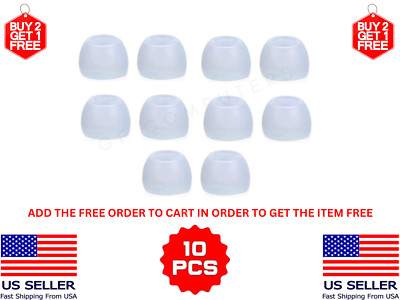 10 Silicone MED Cushion Earbud Ear Tips for Bose QuietComfort Headphones