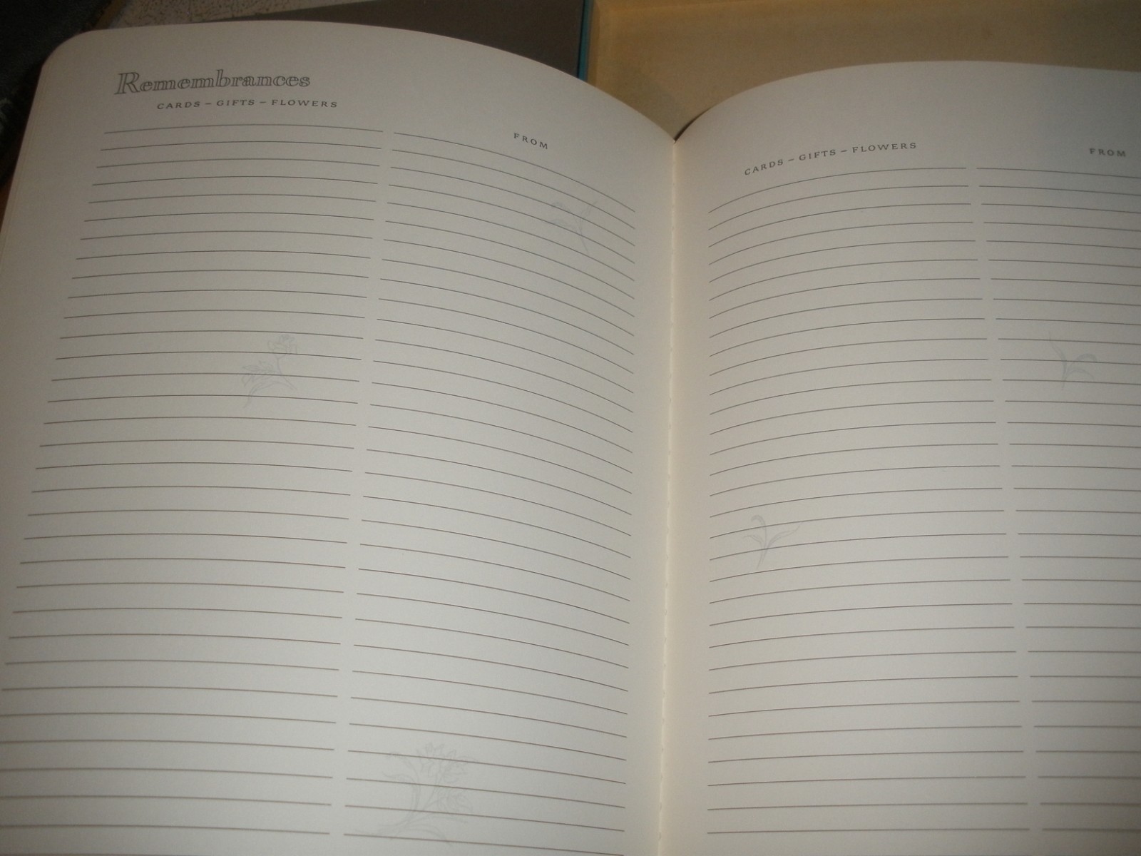 Never used Vintage 25th Anniversary Gibson Our Wedding Silver Book