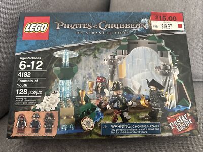 NEW LEGO Pirates of The Caribbean Fountain of Youth 4192  Retired SEALED PotC