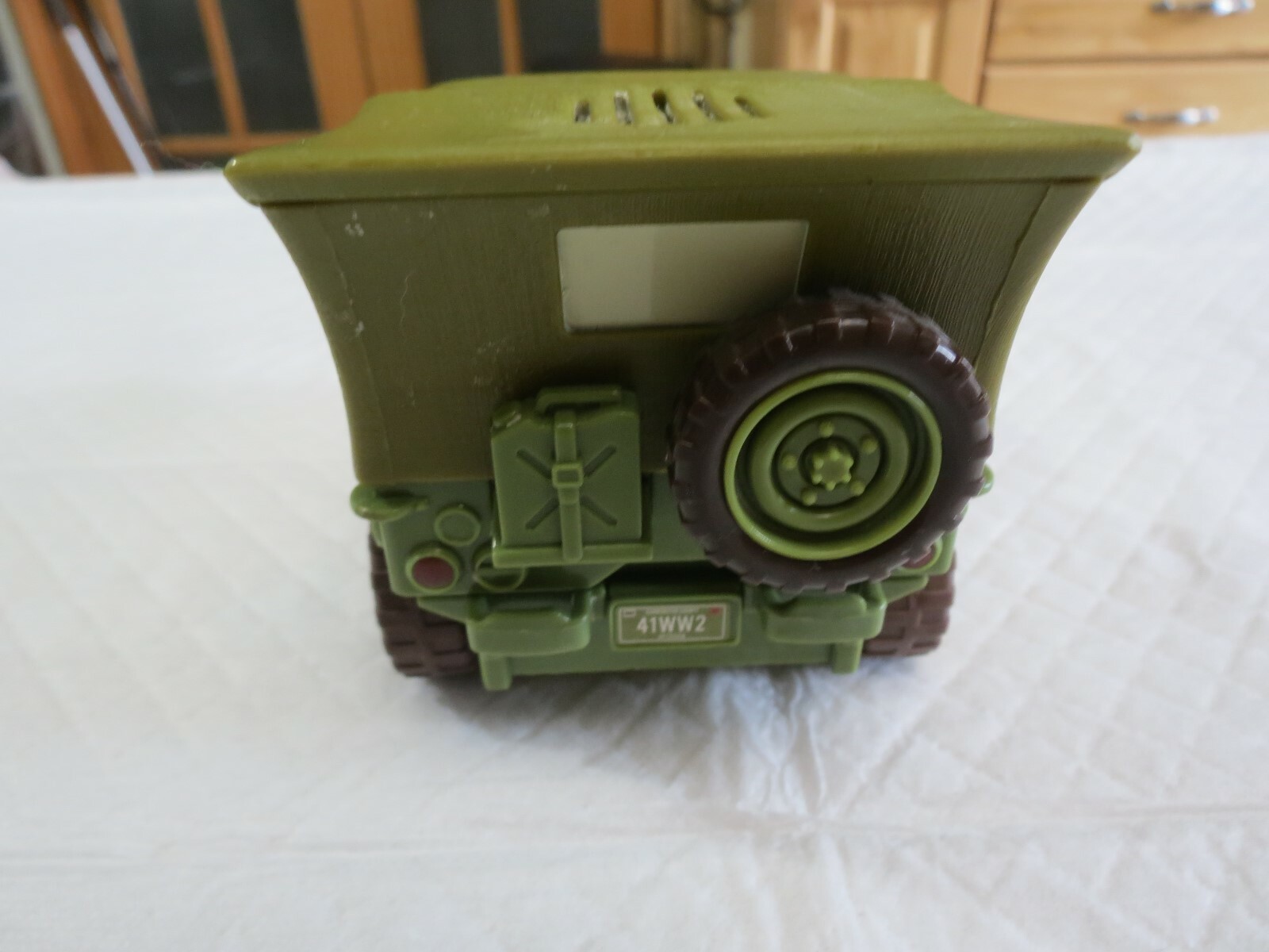 Disney Pixar Cars 2 Mattel Shake N Go Talking Sarge Jeep 2007 Works