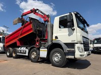 DAF CF 440 2015 (15) EURO 6, DAY CAB, 8X4 TIPPER GRAB, PALFINGER EPSILON M125
