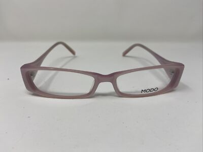MODO Eyeglasses Frames 514 51-17-140 Pink Full Rim NY55