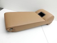 BMW E60 530d LCI 07-10 Armlehne Mittelarmlehne Auflage mit Becherhalter für Rücksitzbank Leder Naturbraun BMW E60... Vorschau 2