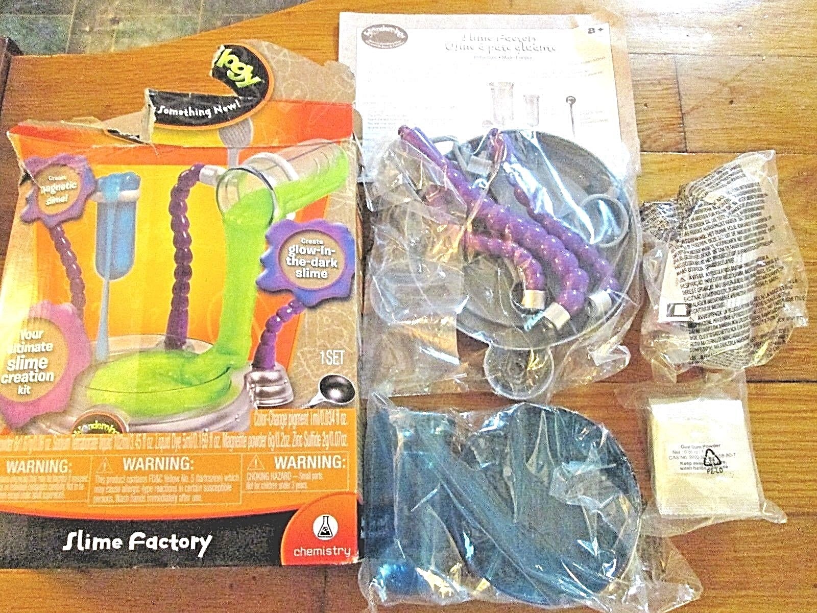 Wonderology – Science Kit – Slime Factory -  Box Damage - Bonus Included