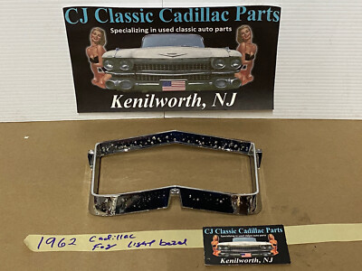 OEM 1962 Cadillac Deville FOG PARKING PARK LIGHT BEZEL TRIM