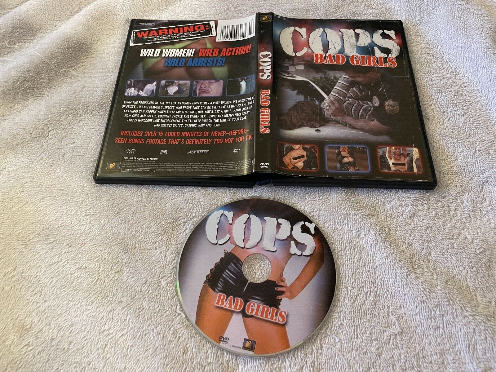 COPS TV SHOW BAD GIRLS DVD RARE OOP
