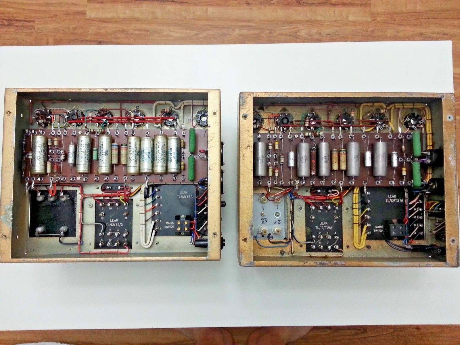 LEAK TL12.1 tube amplifier AMP tl 12.1 Two monoblocks