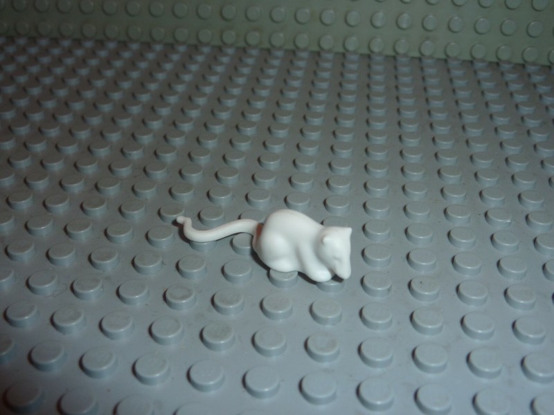 Lego Harry Potter Minifig White Rat RÃ©F 40234 / Set 4709/4714/4707/5961