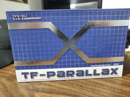 Fansproject Parallax TFX-01J D.I.A. Commander Trailer and