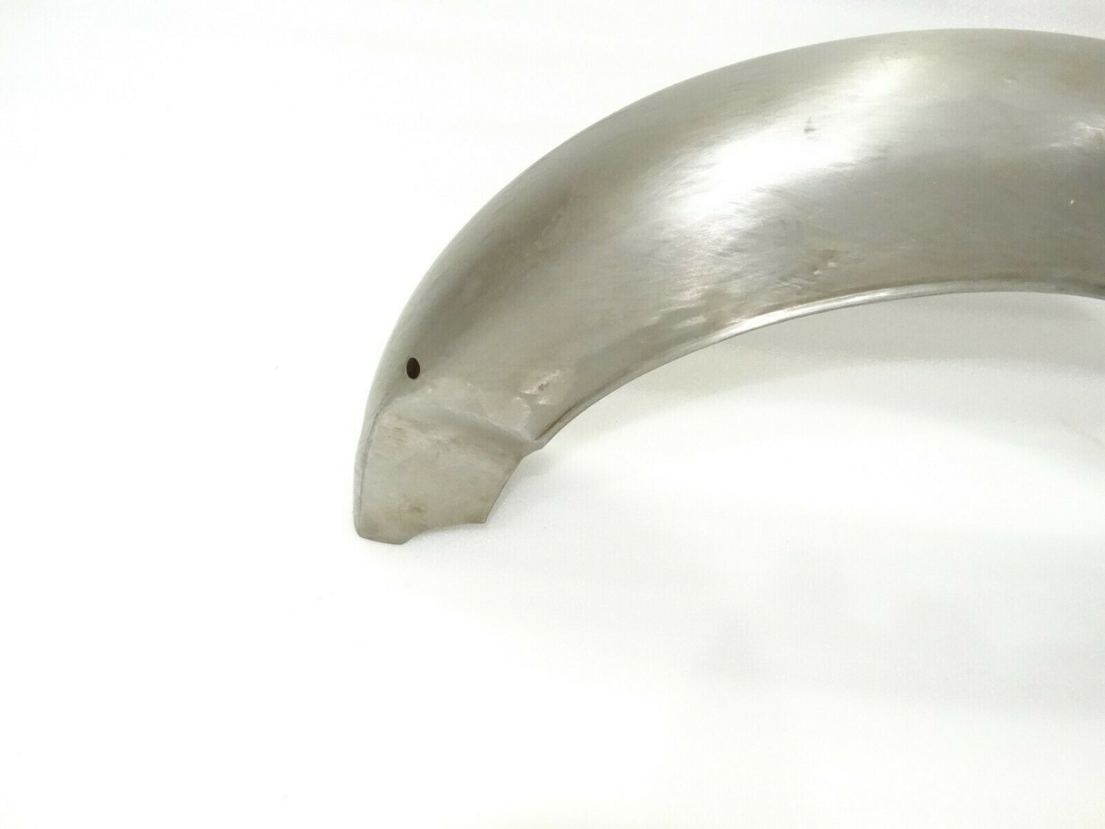 For NORTON FEATHERBED SLIMLINE REAR MUDGUARD RAW STEEL PRE-DRILLED 