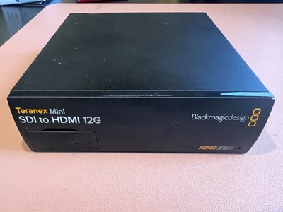 Blackmagic Design ONVNTRM/AB/HSDI Teranex Mini - HDMI to SDI 12G All Video...