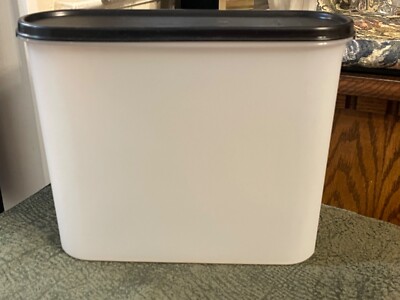 NEW Tupperware MODULAR MATE Super Oval 4 SIZE CONTAINER & BLACK LID