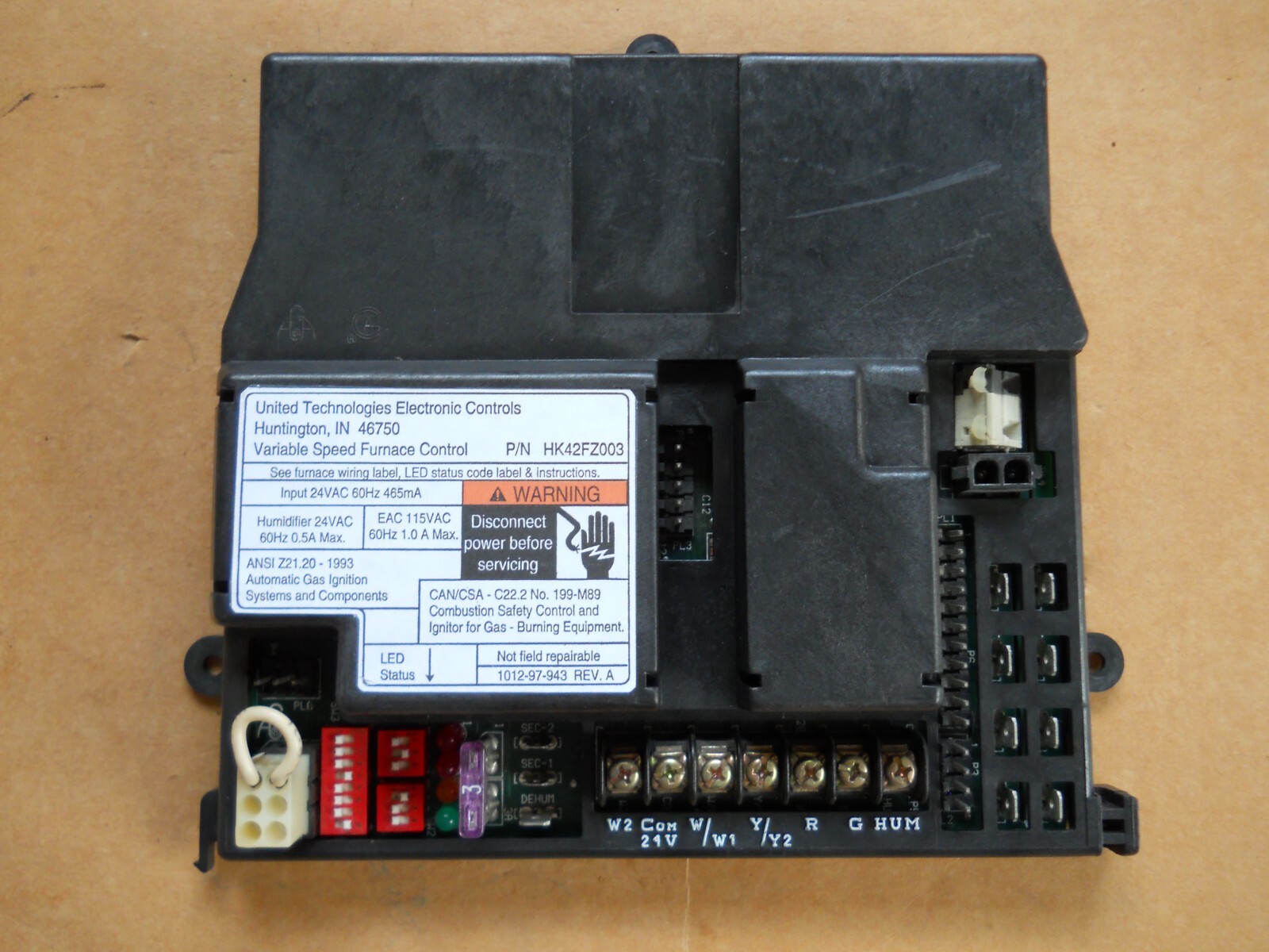 New OEM Carrier Bryant Payne Furnace Control Board HK42FZ003