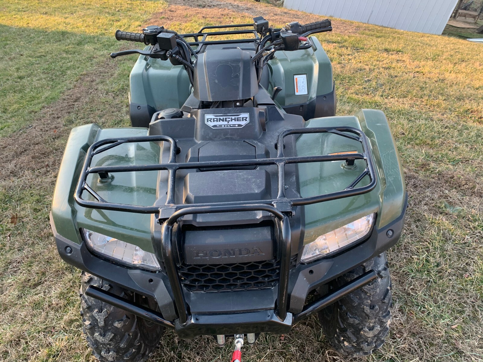 2016 Honda Rancher TRX420FM1G ATV 4x4 One Owner Four Wheeler Garage Kept!!