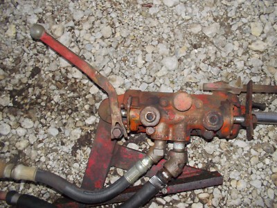 Massey Harris 44 tractor MH hydraulic hitch lift cylinder & hoses 3pt hitch