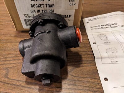 HOFFMAN SPECIALTY, BEAR TRAP, INVERTED BUCKET TRAP 3/4'' 125 PSI B0125A-3 404190